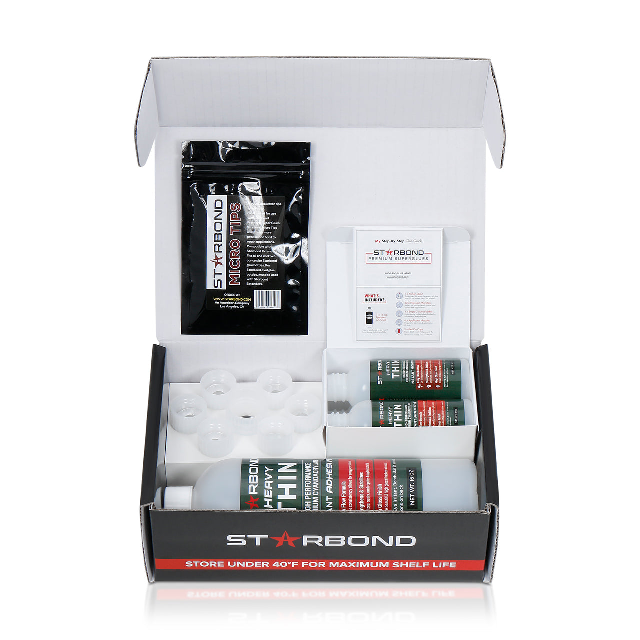 EM-40 Starbond Heavy Thin CA Glue - 16 oz set