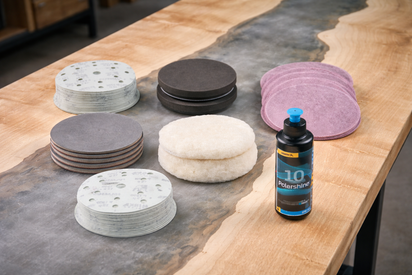 6" Mirka Epoxy Starter Kit