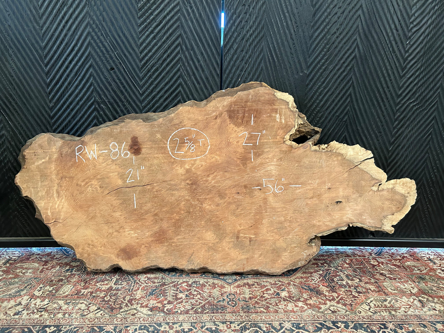 56" Redwood Burl RW-86