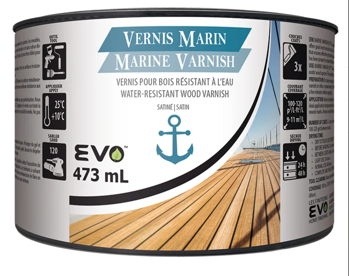 EVO Marine Varnish – Interior / Exterior