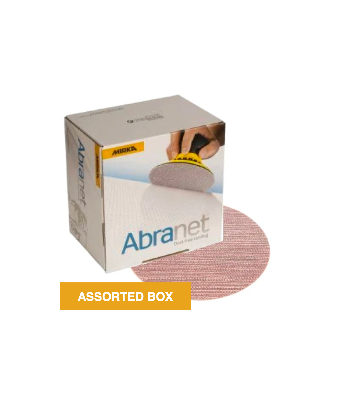 Mirka Abranet 6" Mesh Abrasive Discs Assorted (35pk)