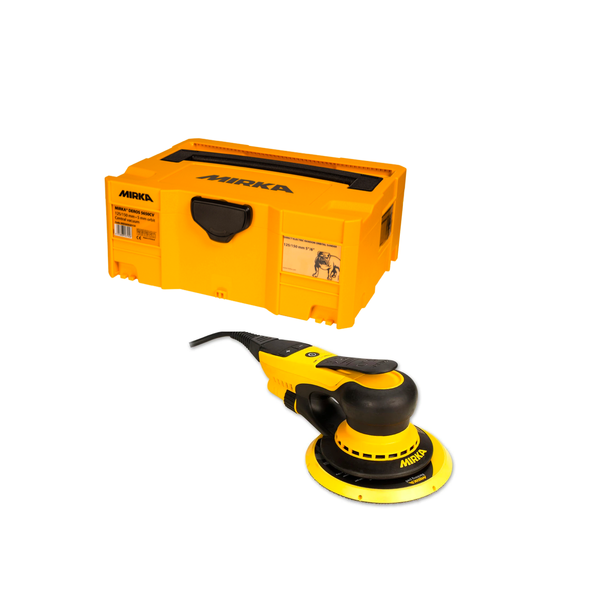 Mirka DEROS Direct Electric Random Orbital Sanders 5