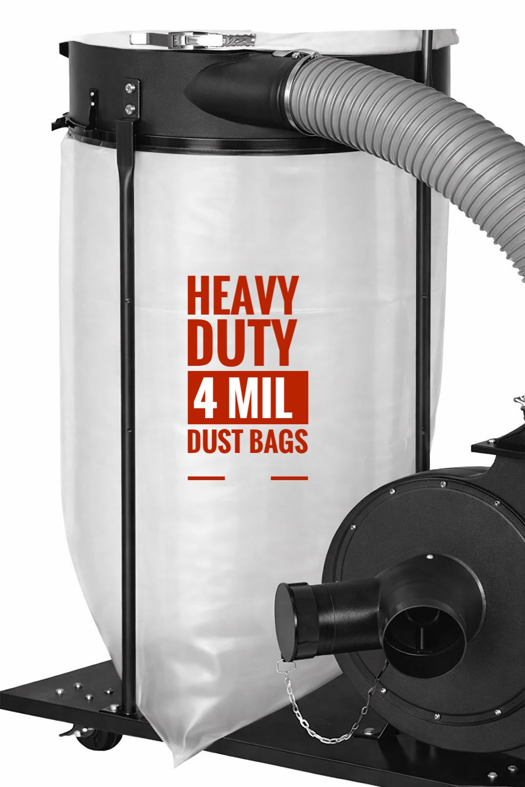 Dust Collection Bags - 4 Mil 32”x48”
