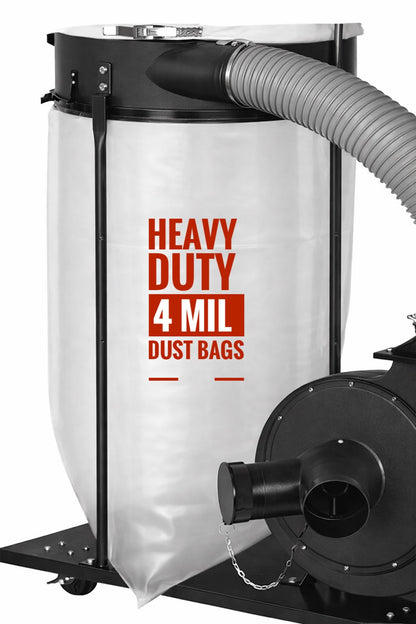 Dust Collection Bags - 4 Mil 32”x48”