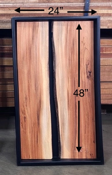 48" Tigerwood Coffee Table River Set