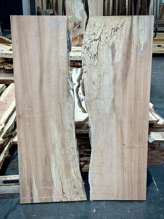 54" Spalted Maple River Set