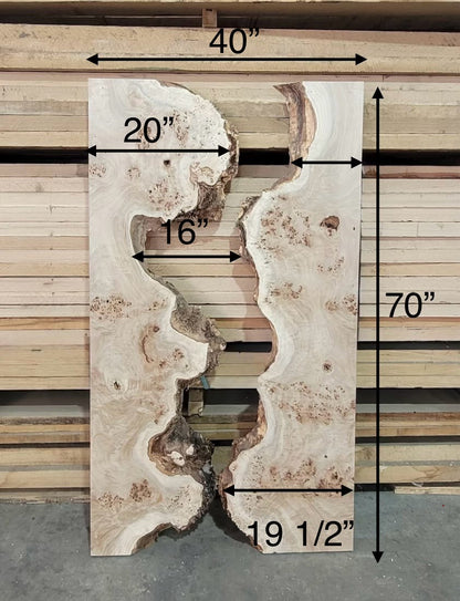 Mappa Burl 70" River Set #1