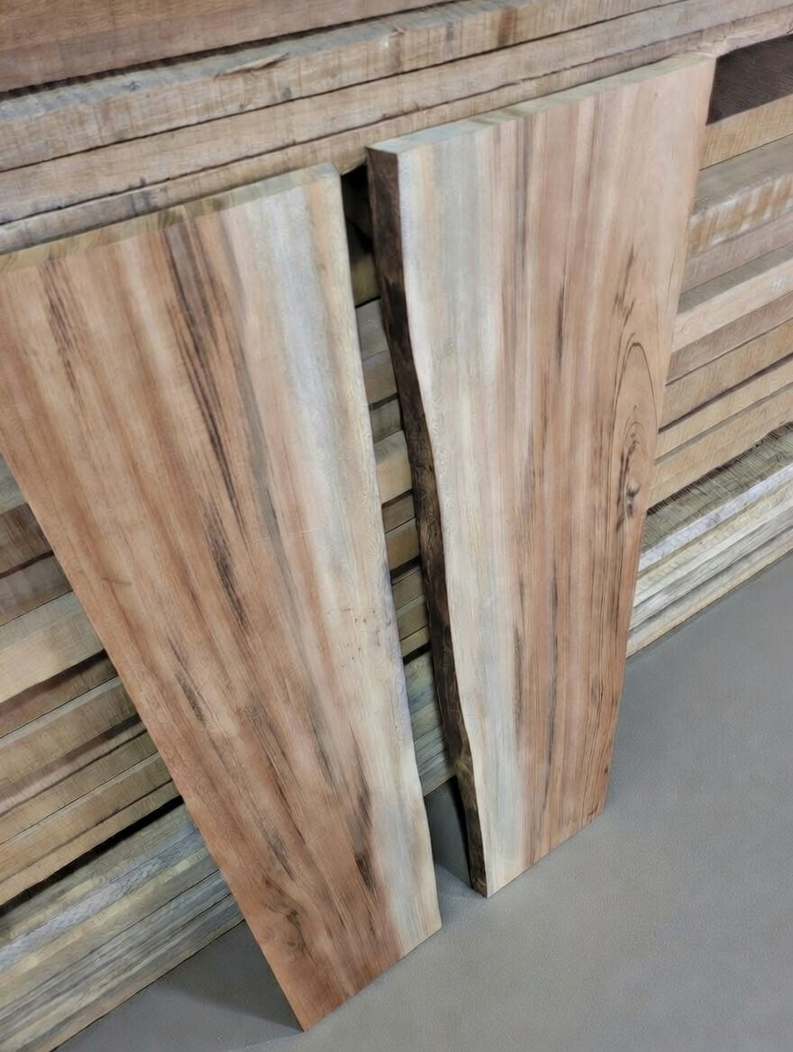 48" Tigerwood Coffee Table River Set