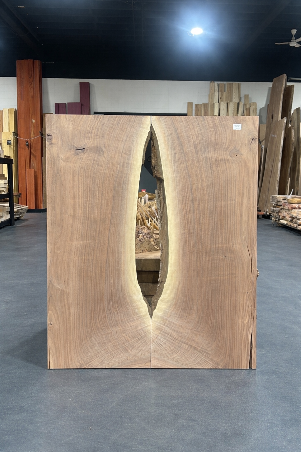 Black Walnut Bookmatch Set