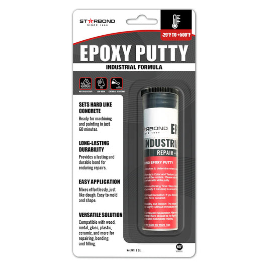 Epoxy Putty | High-Temperature Resistance (White), 2 oz