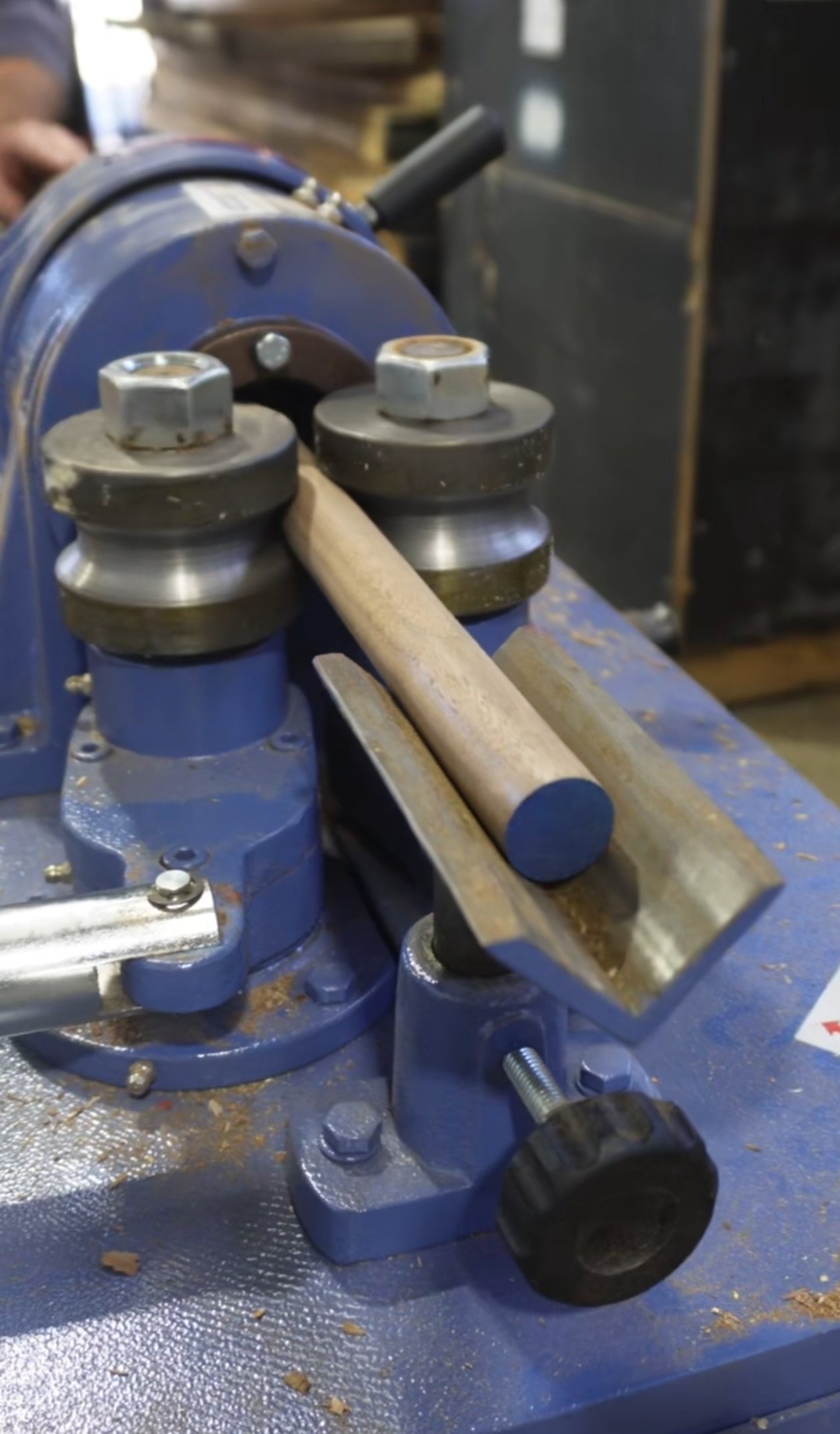 Hardwood dowel maker