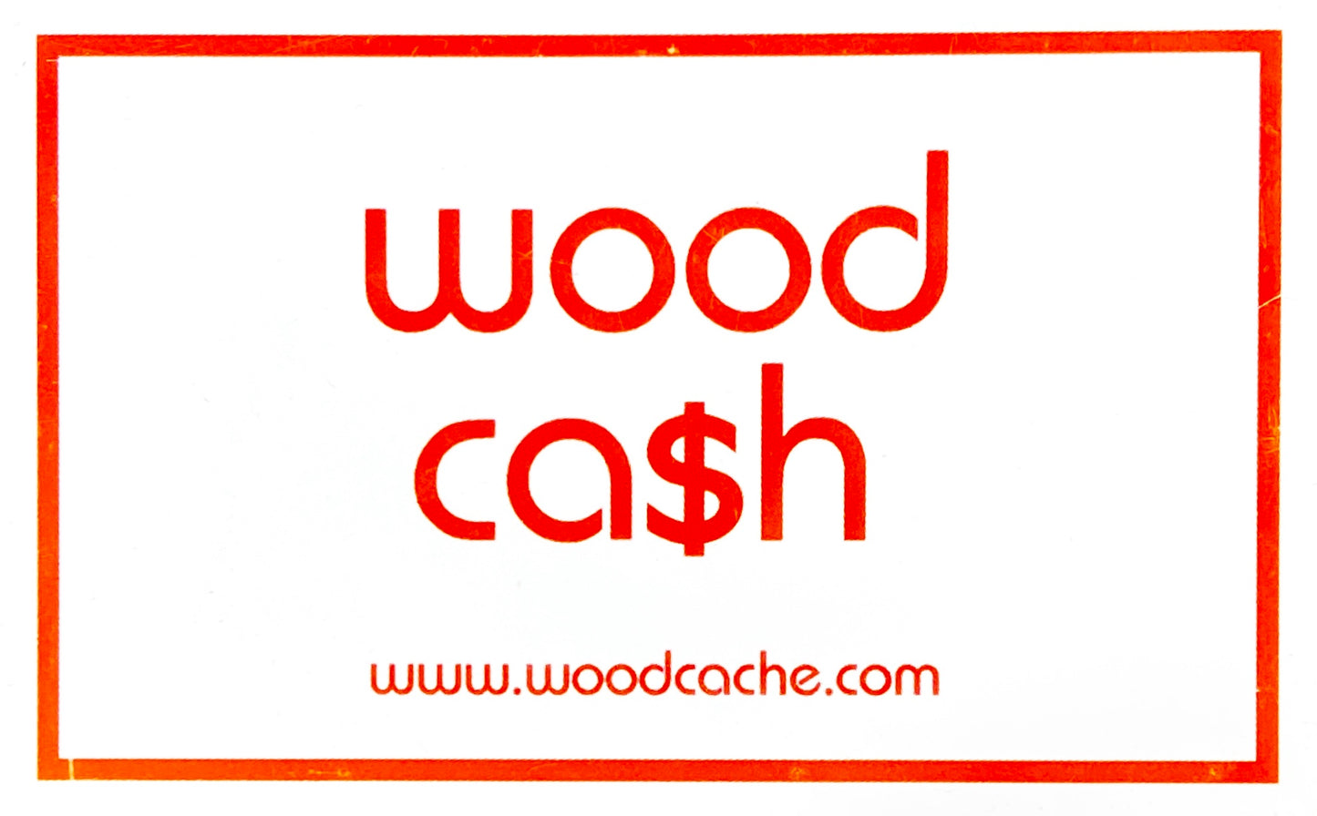 Wood Cache Gift Card