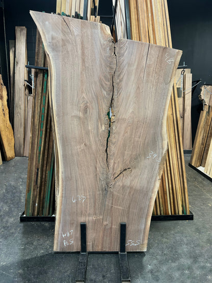 75" Canadian Black Walnut Slab 87-5