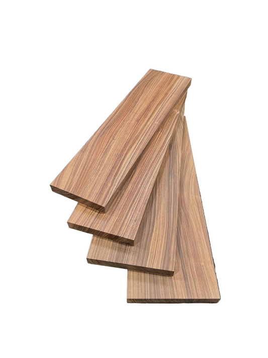 Pau Ferro S4S Pre-Cut Hobby Pack - 4 Boards - 20" Long
