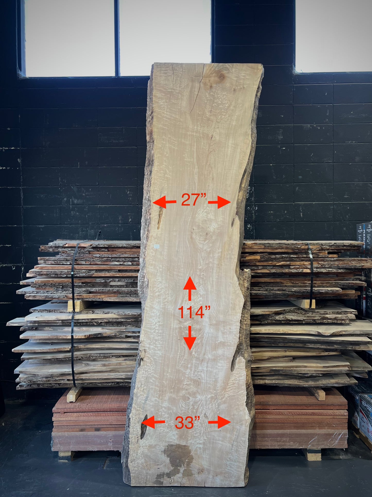 Quilted Big Leaf Maple Slab #1