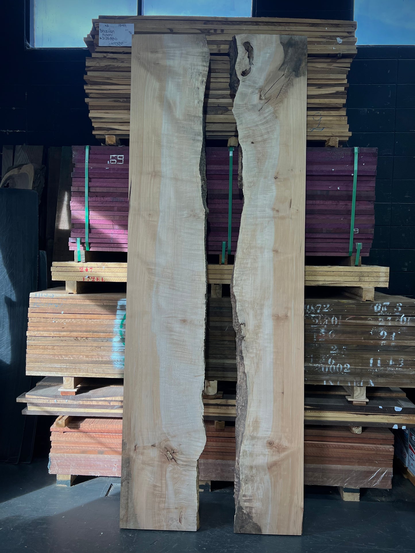 Figured Big Leaf Maple River Set