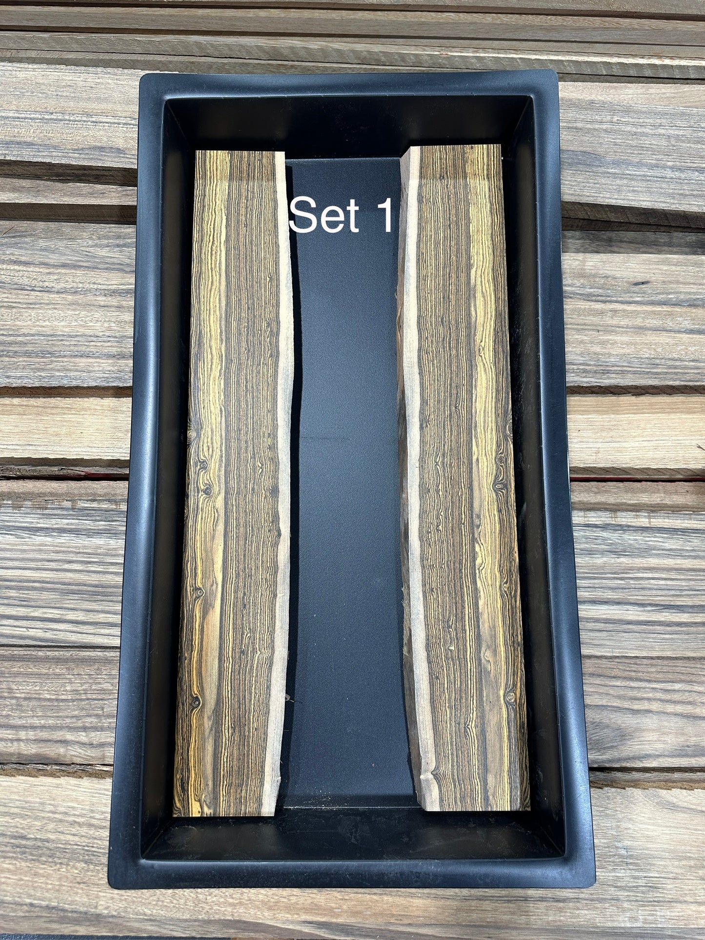 24" Bocote River Sets