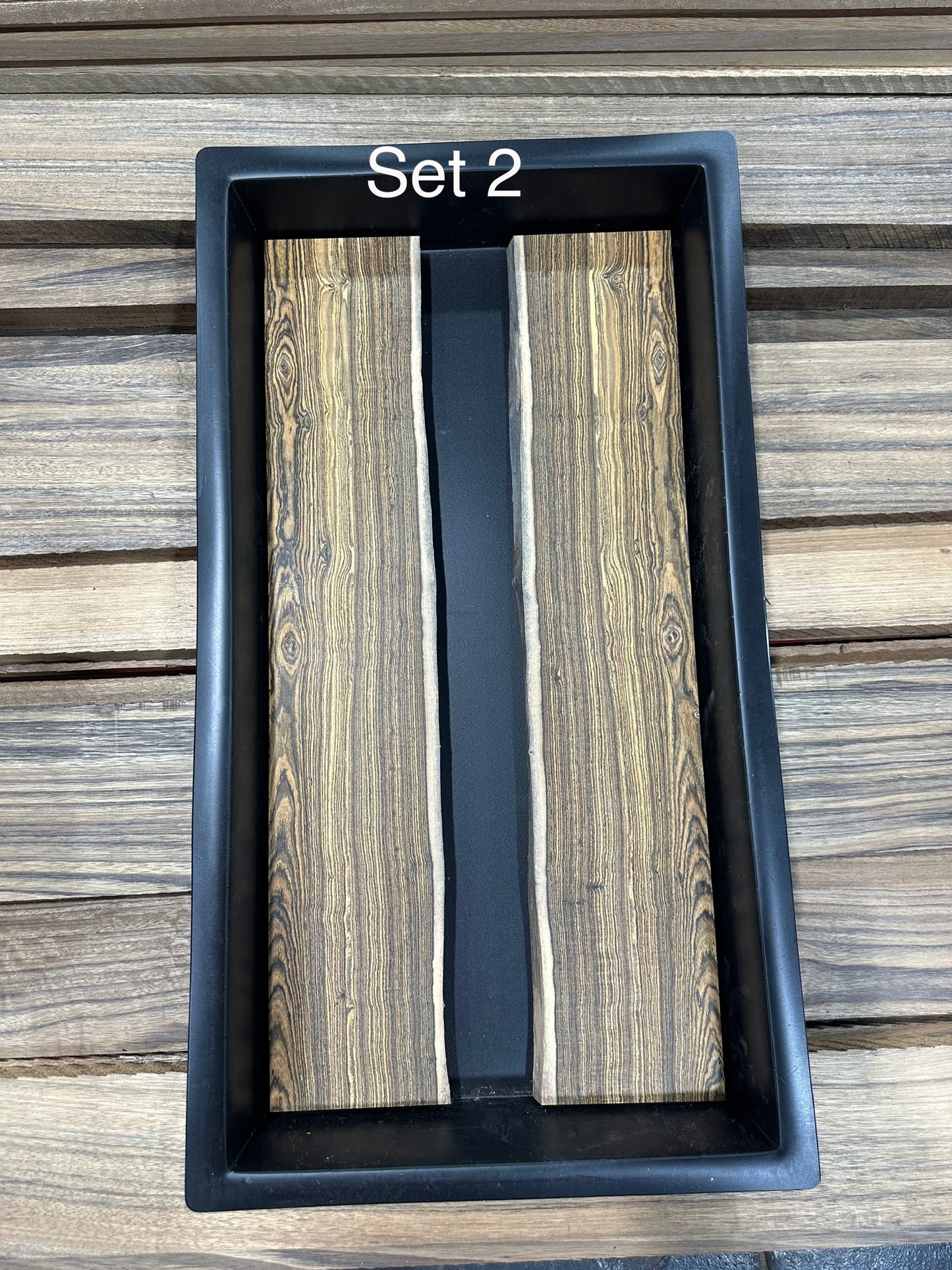 24" Bocote River Sets