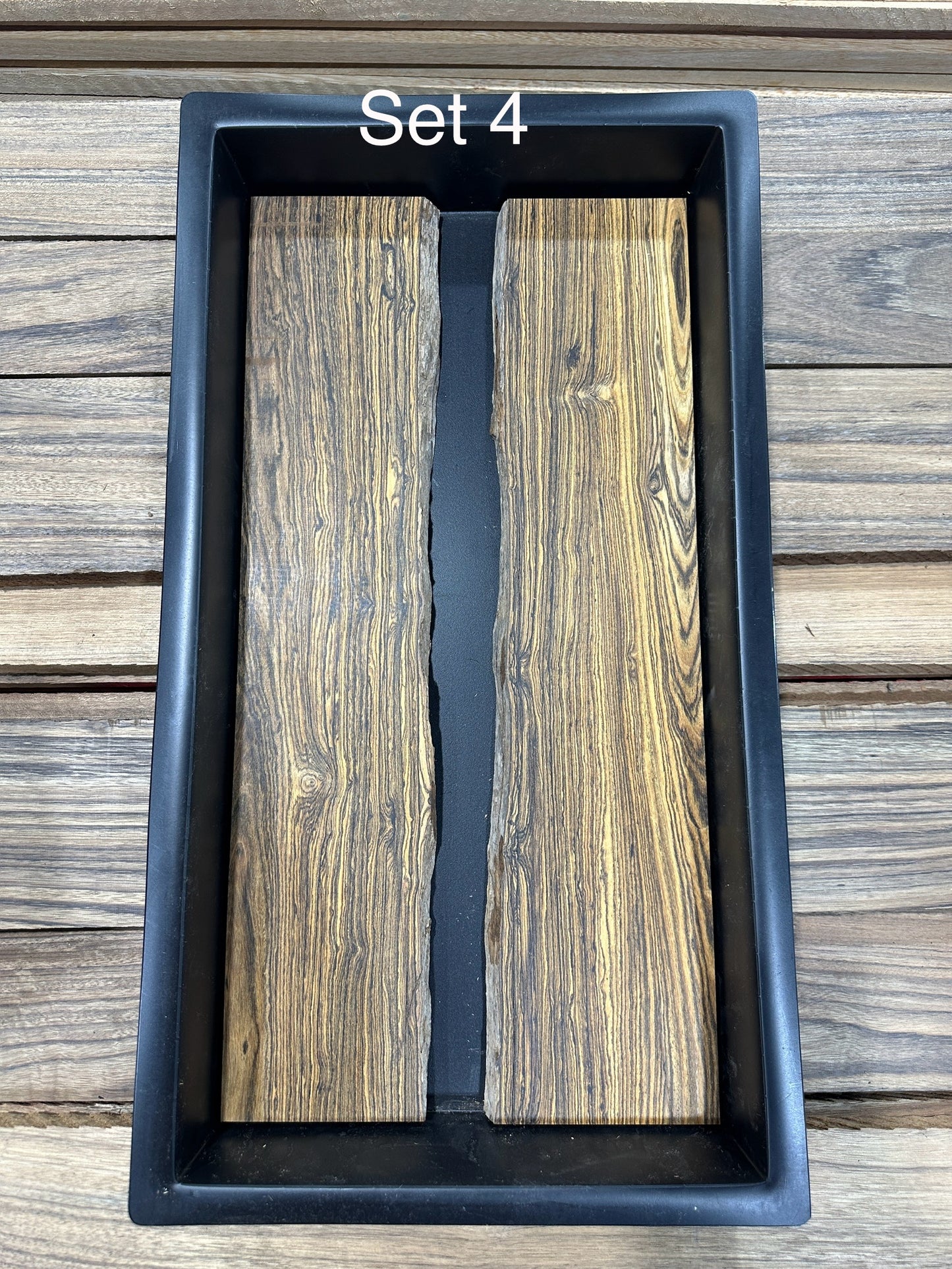 24" Bocote River Sets