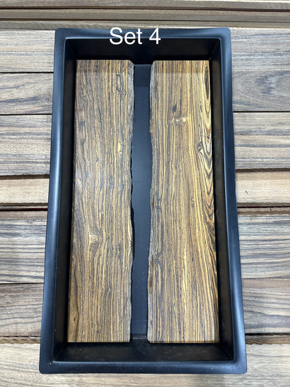 24" Bocote River Sets