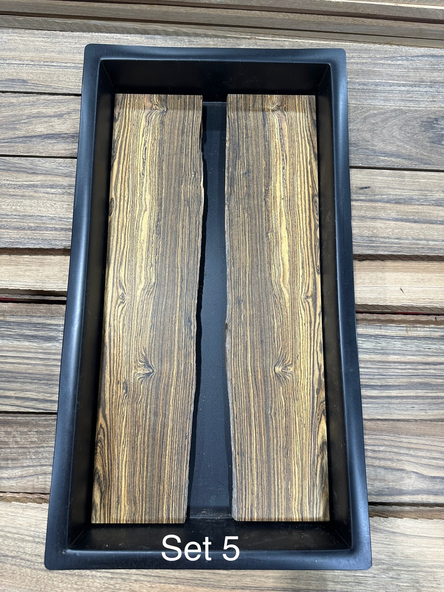 24" Bocote River Sets
