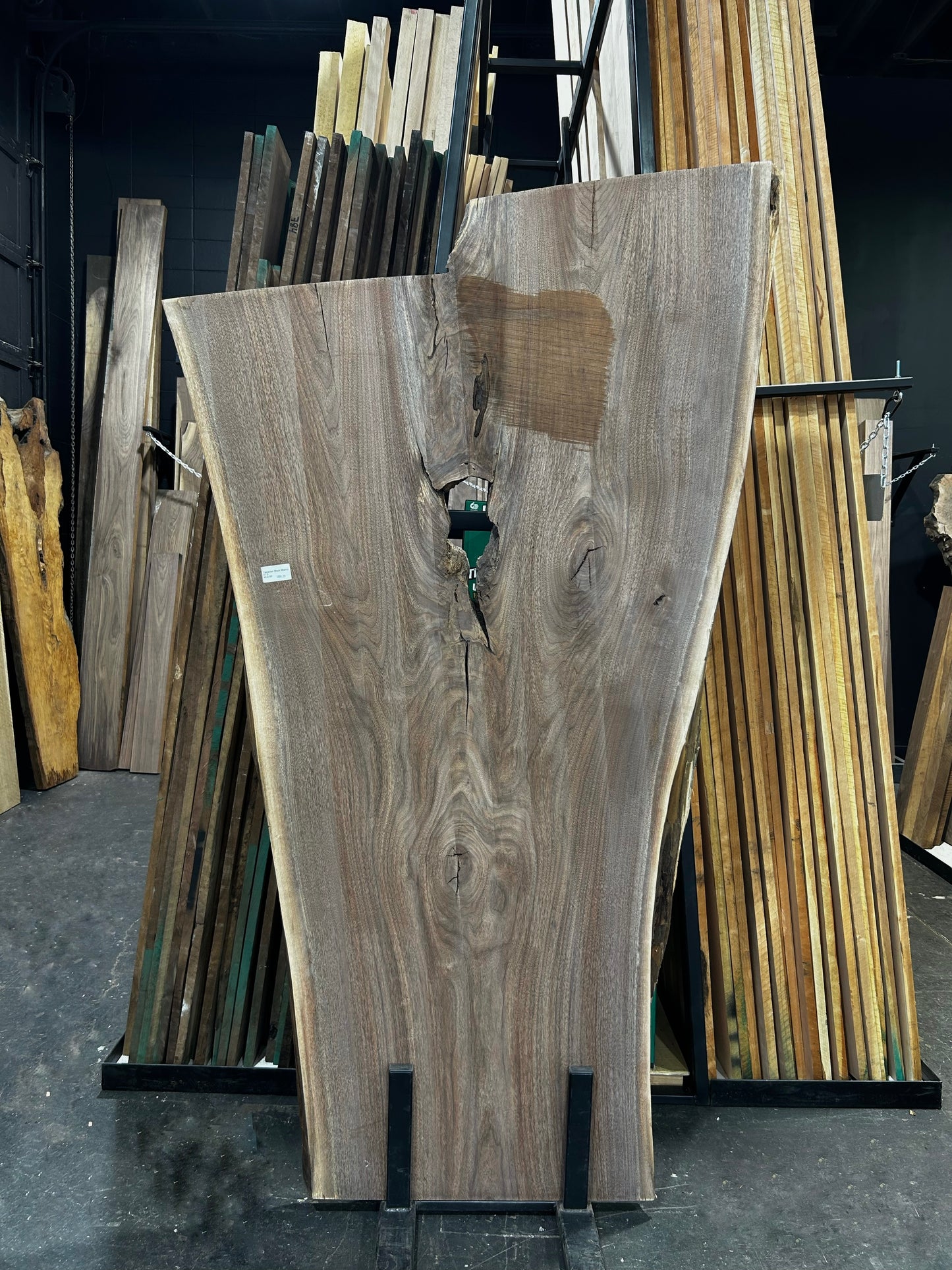 75" Canadian Black Walnut Slab 87-3