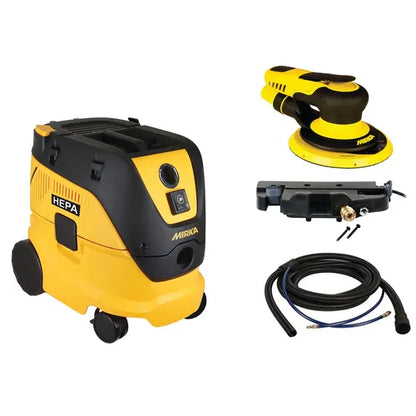 Mirka PROS Pneumatic Sander & Dust Extractor Kit