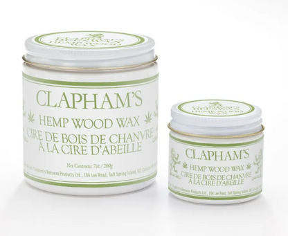 Clapham's Food-Safe Hemp Wood Wax