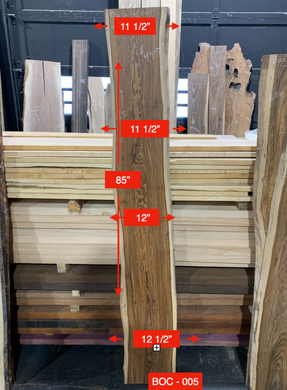 Bocote Slabs