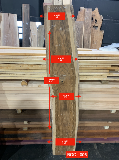 Bocote Slabs