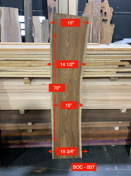 Bocote Slabs