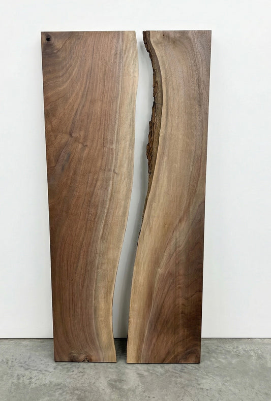 Black Walnut Bookmatch Set #6