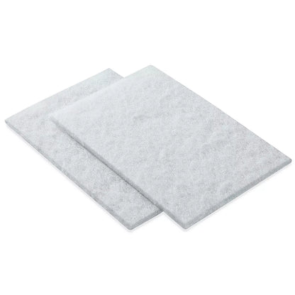 White 6x9 Non woven pads for applying oils and polishing wood at Wood Cache Calgary 