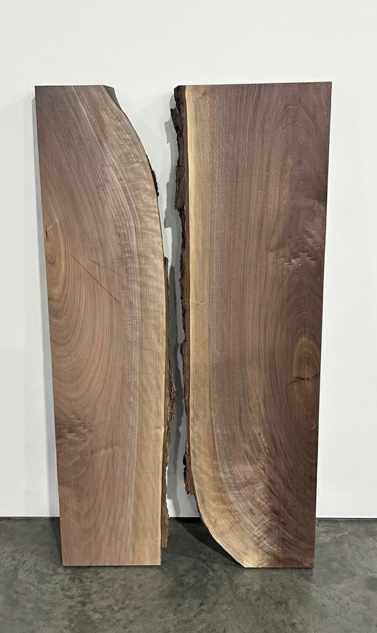 Black Walnut Bookmatch Set #1