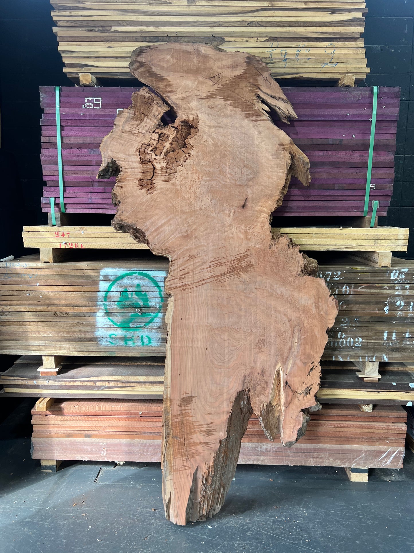 96" Redwood Burl RS23A