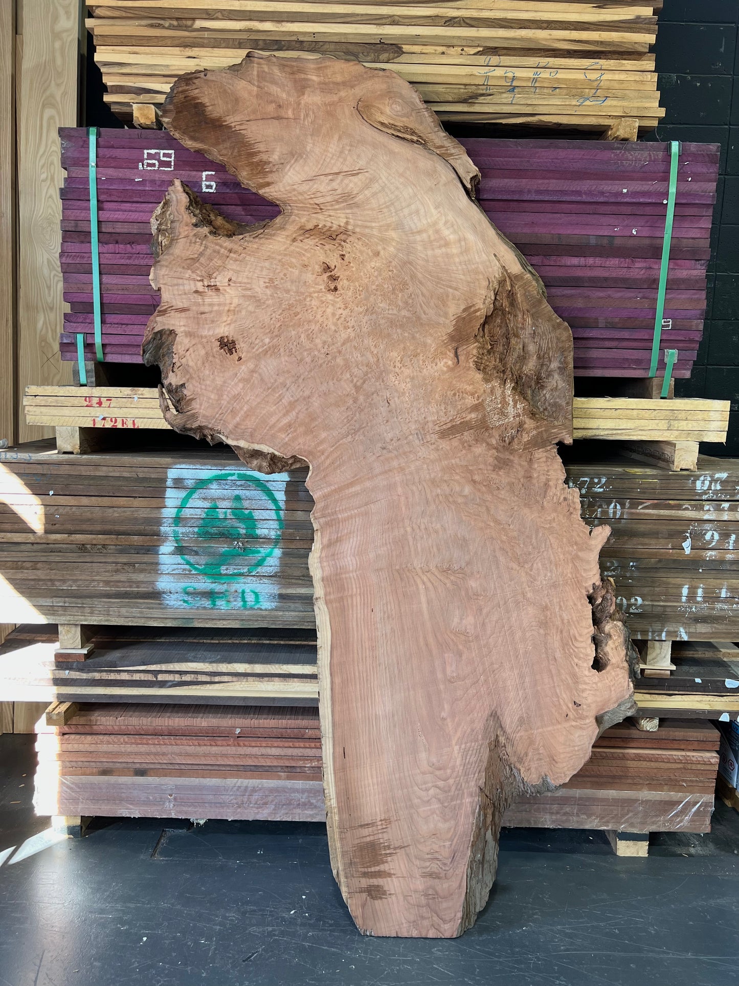 96" Redwood Burl RW-4-3