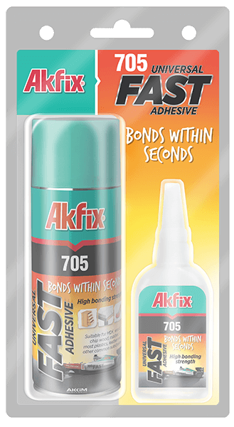 Akfix Universal Fast Adhesive CA Glue - 2 Sizes