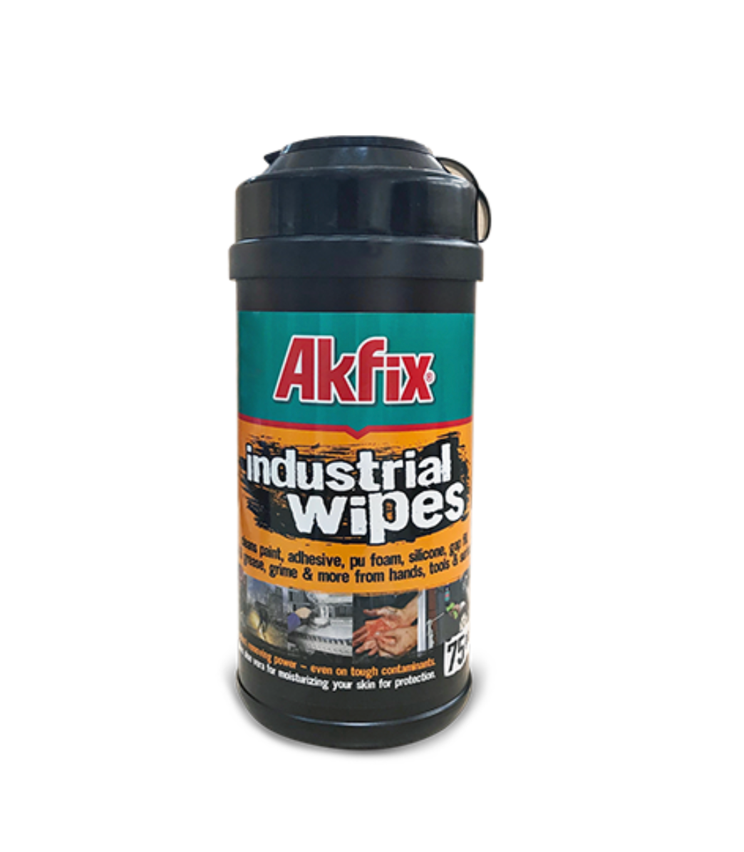 Akfix Industrial Wipes - 75 Count