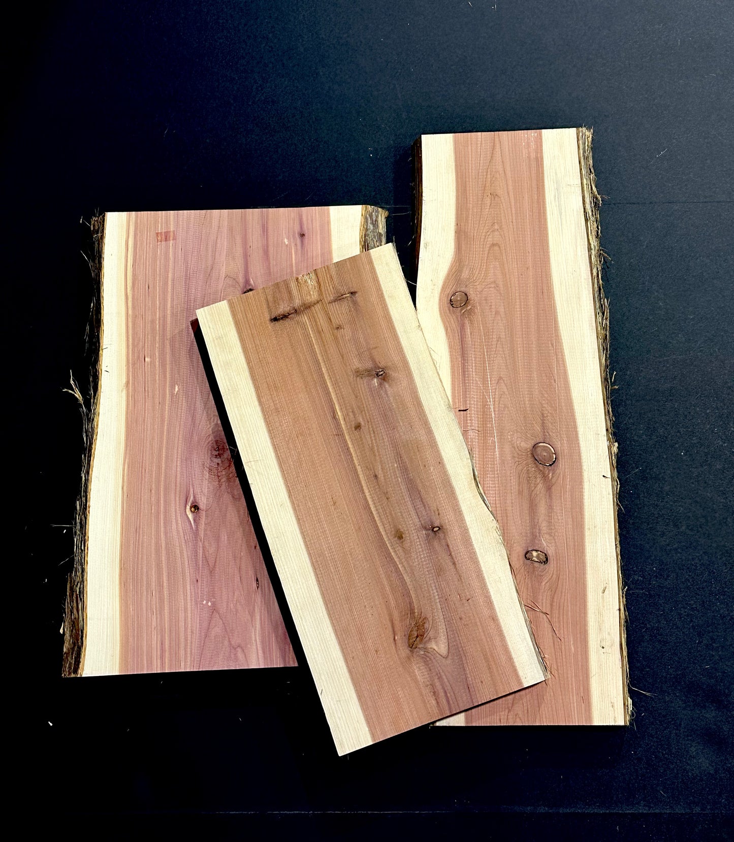 Aromatic Cedar - Live Edge Charcuterie Boards
