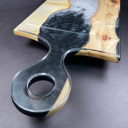 Charcuterie Board Handle Router Templates