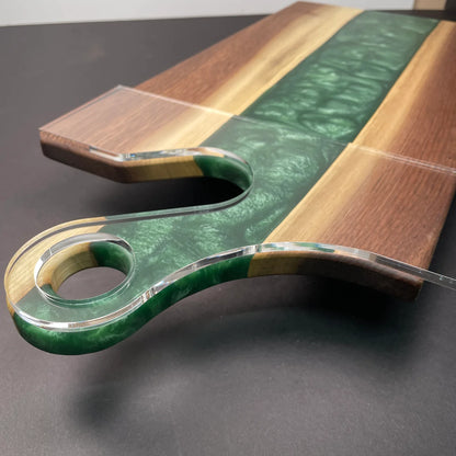 Charcuterie Board Handle Router Templates