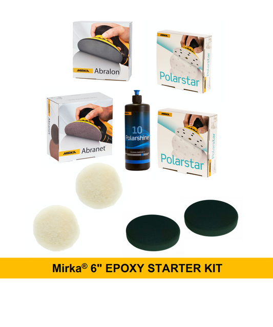 6" Mirka Epoxy Starter Kit